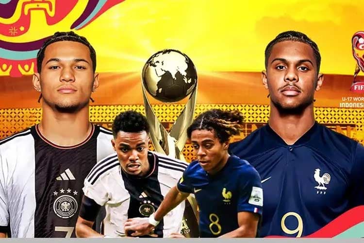 INFO GRAFIK: Head to Head Jerman vs Prancis